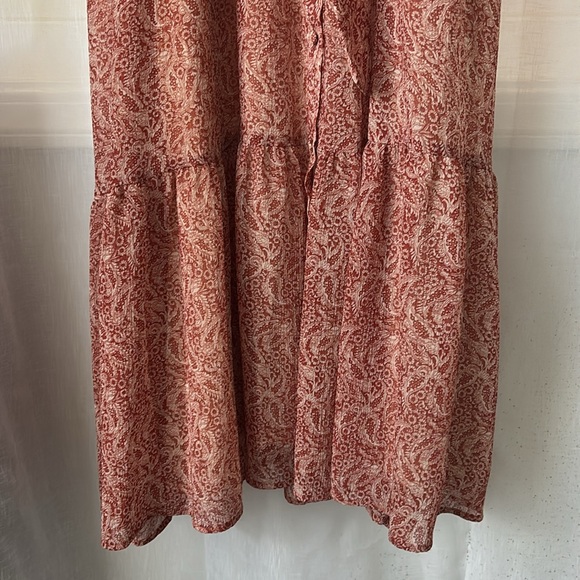 Sezane - Dauphine Dress Floral Terre - Size 40 - Picture 14 of 15